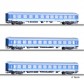 501286 Tillig Set of 3 Passenger cars in InterRegio livery0
